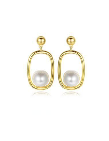 Pearl Dangle Earrings E0364-1